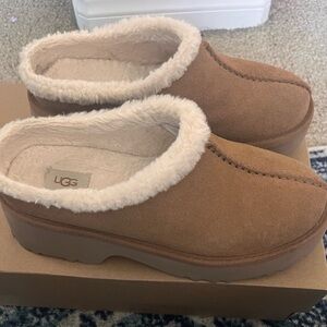New Heights Cozy Clogs Chesnut